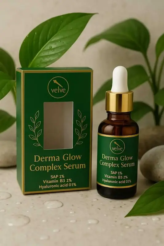 L-ascorbic acid serum, Niacinamide, Hyaluronic acid